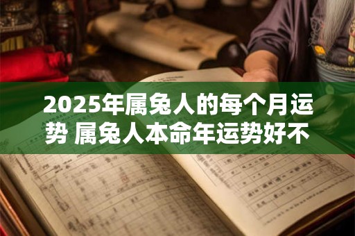 2025年属兔人的每个月运势 属兔人本命年运势好不好