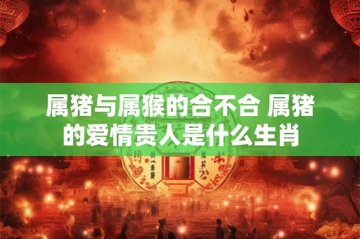 属猪与属猴的合不合 属猪的爱情贵人是什么生肖 属猪与属猴的合不合 属猪的爱情贵人是什么生肖