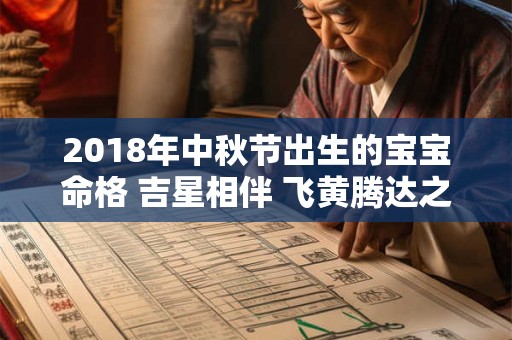 2018年中秋节出生的宝宝命格 吉星相伴 飞黄腾达之命