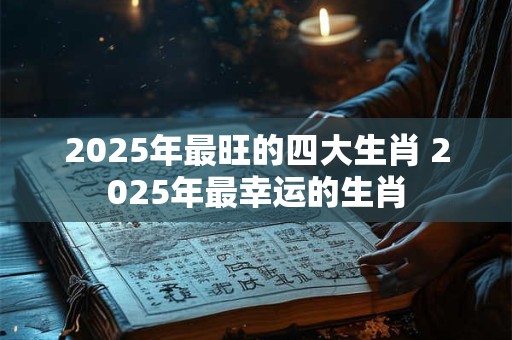 2025年最旺的四大生肖 2025年最幸运的生肖