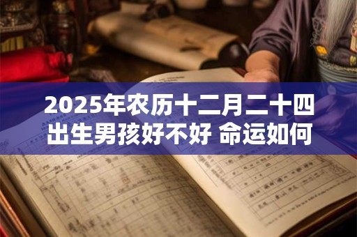 2026年农历十二月二十四出生男孩好不好 命运如何