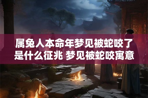 属兔人本命年梦见被蛇咬了是什么征兆 梦见被蛇咬寓意着什么属兔