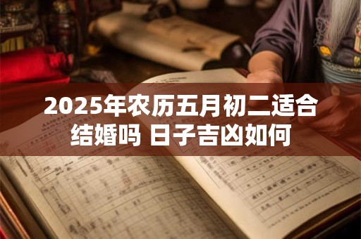 2025年农历五月初二适合结婚吗 日子吉凶如何