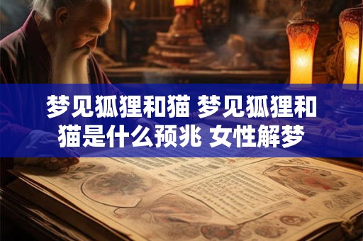 梦见狐狸和猫 梦见狐狸和猫是什么预兆 女性解梦