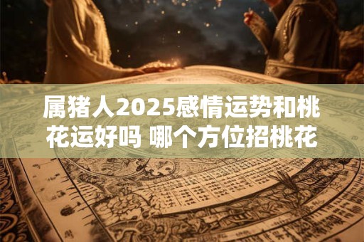 属猪人2025感情运势和桃花运好吗 哪个方位招桃花