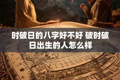 时破日的八字好不好 破时破日出生的人怎么样