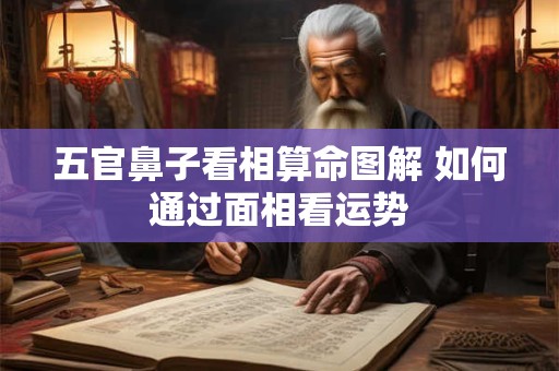 五官鼻子看相算命图解 如何通过面相看运势