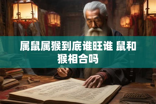 属鼠属猴到底谁旺谁 鼠和猴相合吗