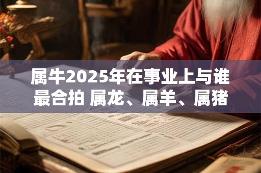 属牛2025年在事业上与谁最合拍 属龙、属羊、属猪