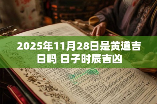 2025年11月28日是黄道吉日吗 日子时辰吉凶