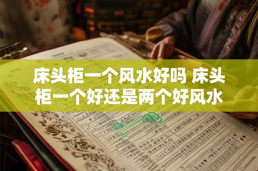 床头柜一个风水好吗 床头柜一个好还是两个好风水