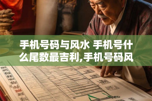 手机号码与风水 手机号什么尾数最吉利,手机号码风水最好的数字