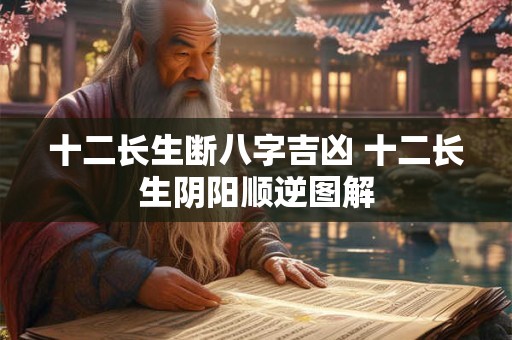 十二长生断八字吉凶 十二长生阴阳顺逆图解