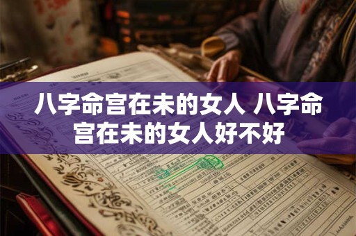 八字命宫在未的女人 八字命宫在未的女人好不好