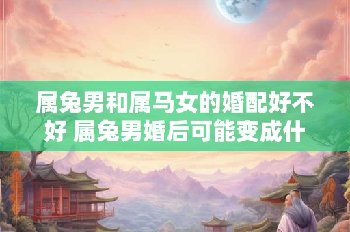 属兔男和属马女的婚配好不好 属兔男婚后可能变成什么样