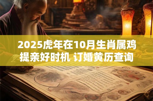 2025虎年在10月生肖属鸡提亲好时机 订婚黄历查询 2025虎年在10月生肖属鸡提亲好时机 订婚黄历查询