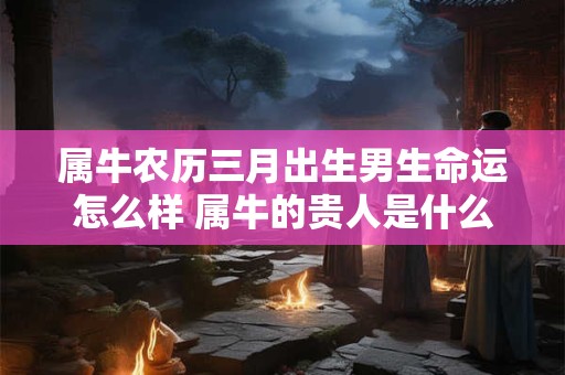 属牛农历三月出生男生命运怎么样 属牛的贵人是什么生肖