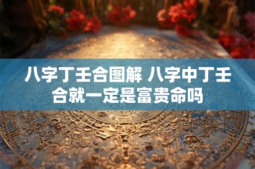 八字丁壬合图解 八字中丁壬合就一定是富贵命吗