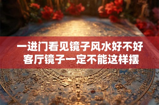 一进门看见镜子风水好不好 客厅镜子一定不能这样摆