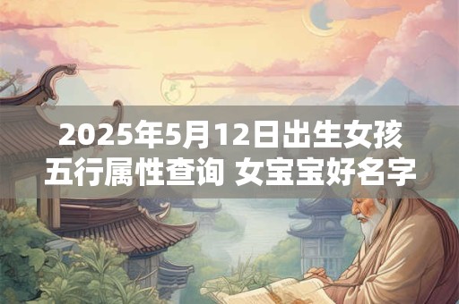 2025年5月12日出生女孩五行属性查询 女宝宝好名字合集