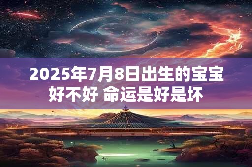 2026年7月8日出生的宝宝好不好 命运是好是坏