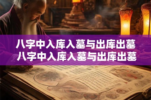 八字中入库入墓与出库出墓 八字中入库入墓与出库出墓的区别