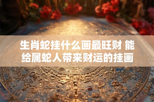 生肖蛇挂什么画最旺财 能给属蛇人带来财运的挂画