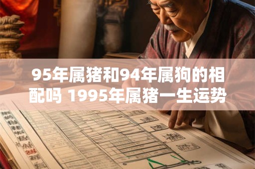 95年属猪和94年属狗的相配吗 1995年属猪一生运势如何