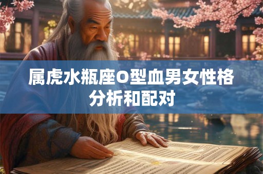 属虎水瓶座O型血男女性格分析和配对