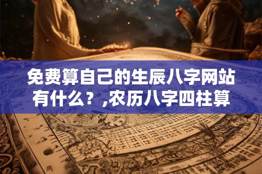 免费算自己的生辰八字网站有什么？,农历八字四柱算命免费