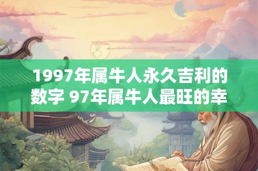 1997年属牛人永久吉利的数字 97年属牛人最旺的幸运数字