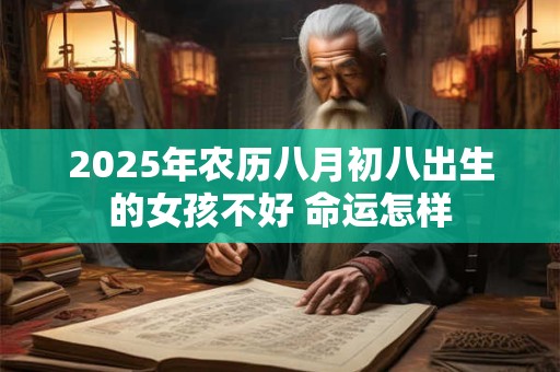 2025年农历八月初八出生的女孩不好 命运怎样