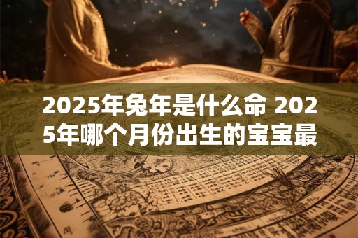 2025年兔年是什么命 2025年哪个月份出生的宝宝最好