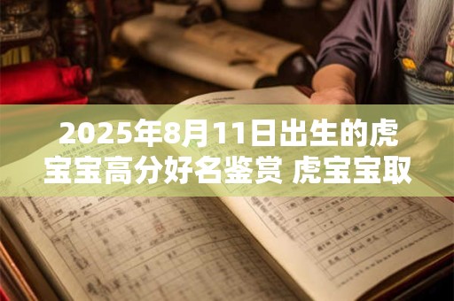2025年8月11日出生的虎宝宝高分好名鉴赏 虎宝宝取名推荐字