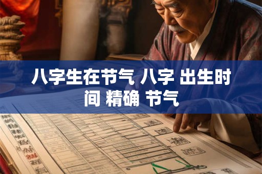 八字生在节气 八字 出生时间 精确 节气