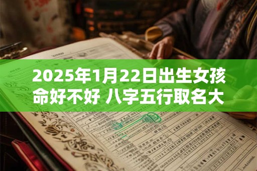 2025年1月22日出生女孩命好不好 八字五行取名大全