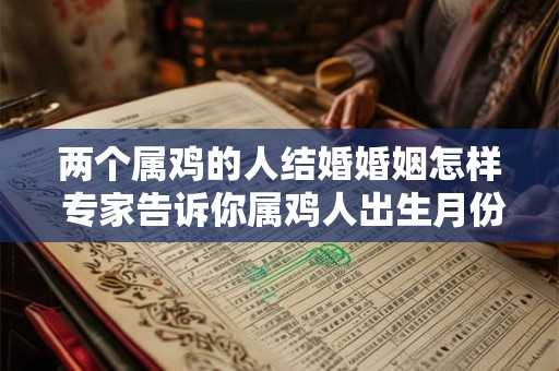 两个属鸡的人结婚婚姻怎样 专家告诉你属鸡人出生月份也有秘诀