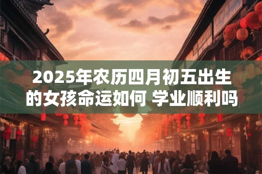 2025年农历四月初五出生的女孩命运如何 学业顺利吗