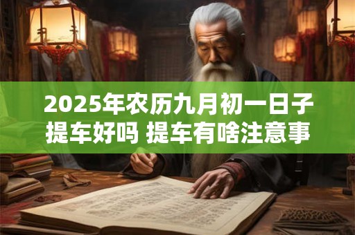 2025年农历九月初一日子提车好吗 提车有啥注意事项