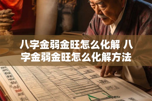 八字金弱金旺怎么化解 八字金弱金旺怎么化解方法