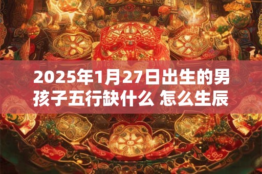 2025年1月27日出生的男孩子五行缺什么 怎么生辰八字取名