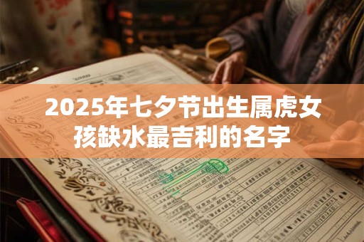 2025年七夕节出生属虎女孩缺水最吉利的名字