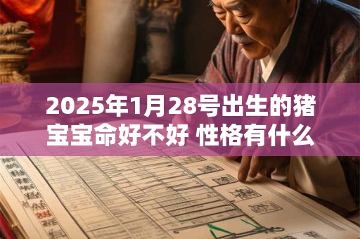 2025年1月28号出生的猪宝宝命好不好 性格有什么特点