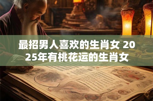 最招男人喜欢的生肖女 2025年有桃花运的生肖女