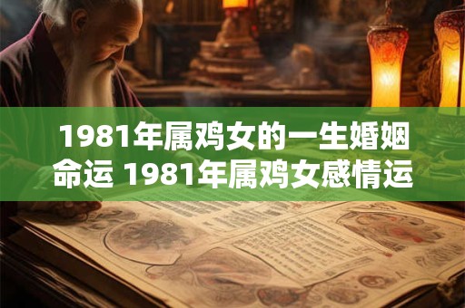 1981年属鸡女的一生婚姻命运 1981年属鸡女感情运势