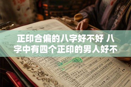 正印合偏的八字好不好 八字中有四个正印的男人好不好