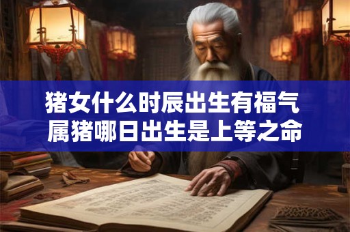 猪女什么时辰出生有福气 属猪哪日出生是上等之命