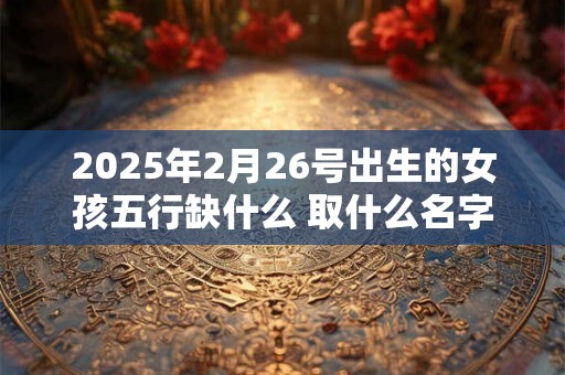 2025年2月26号出生的女孩五行缺什么 取什么名字好