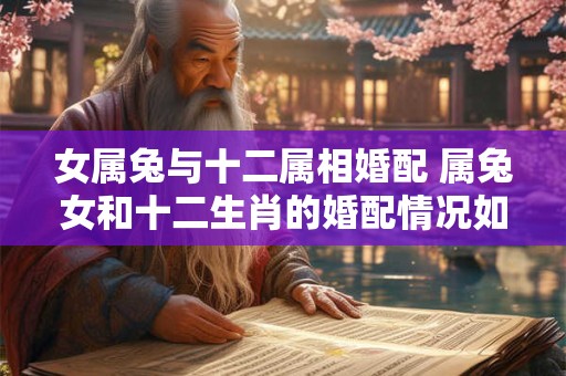 女属兔与十二属相婚配 属兔女和十二生肖的婚配情况如何 女属兔与十二属相婚配 属兔女和十二生肖的婚配情况如何