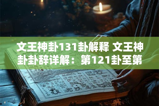 文王神卦131卦解释 文王神卦卦辞详解：第121卦至第128挂卜辞